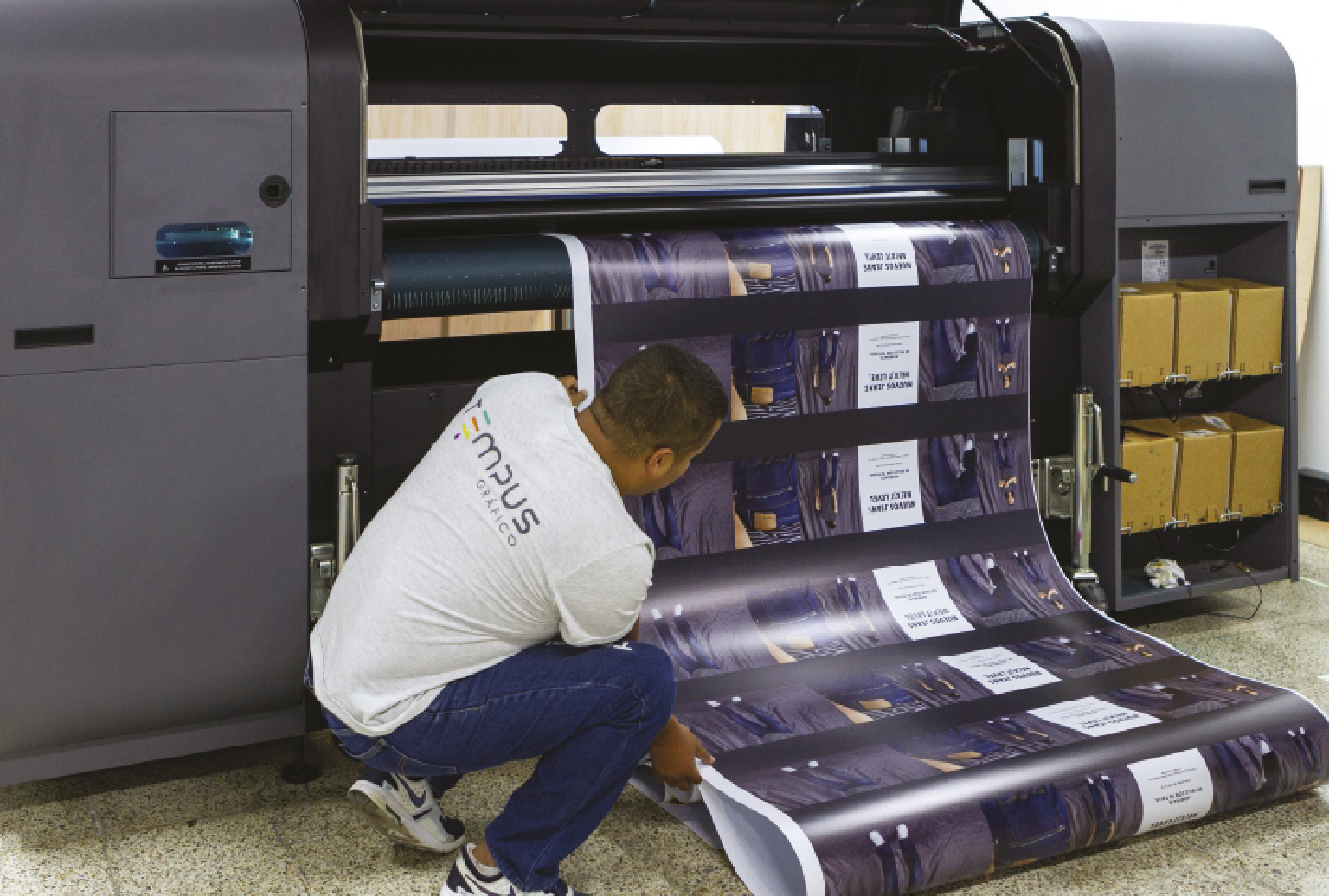 VERSATILIDAD EN IMPRESIÓN GRAN FORMATO tintas